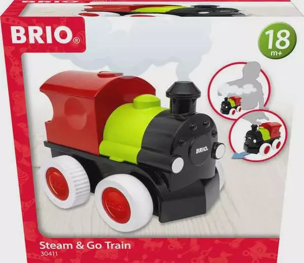 Steam & Go Train Set – Pull-Along Motorized Engine 1