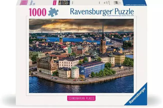 Stockholm, Sweden – 1000-Piece Cityscape Puzzle 1