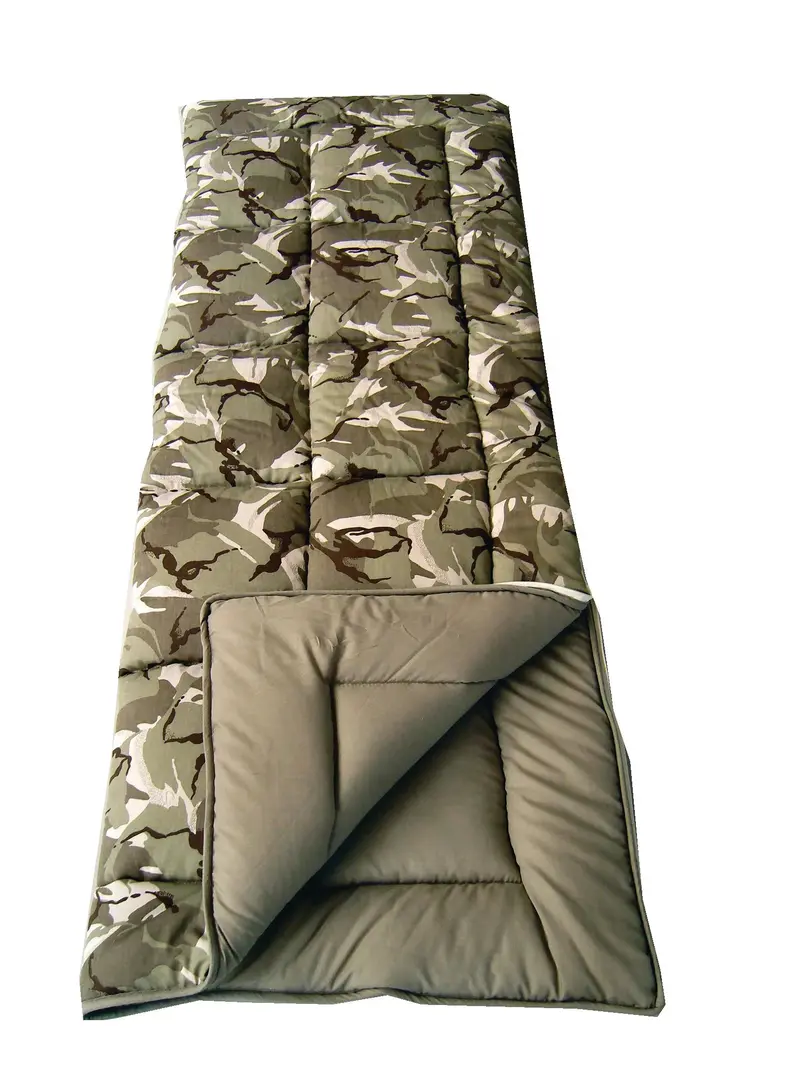 Sunncamp Camo-Print Sleeping Bag For Camping 1