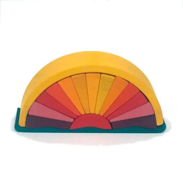 Sunray Arch Play Tunnel – Yellow 1