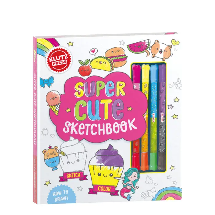 Super Cute Illustrated Sketchbook For Kids 1