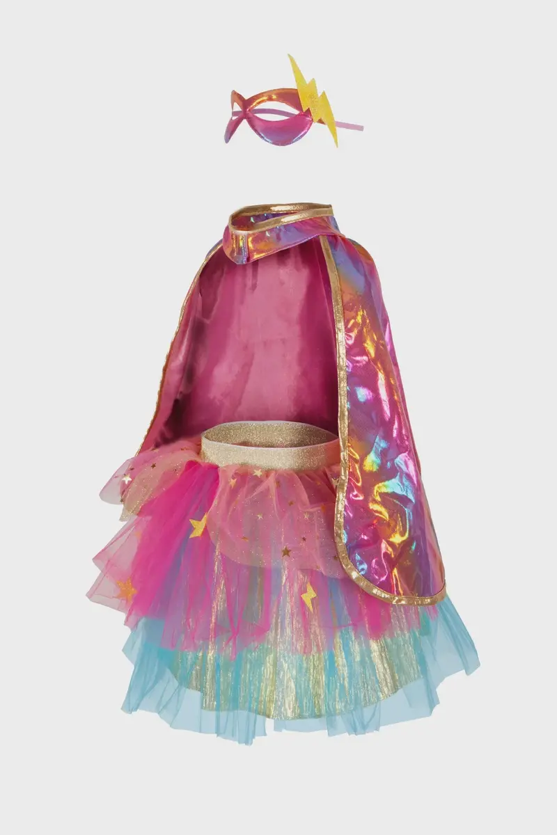 Super Dooper Tutu, Cape & Mask Set – Size 4–6 1