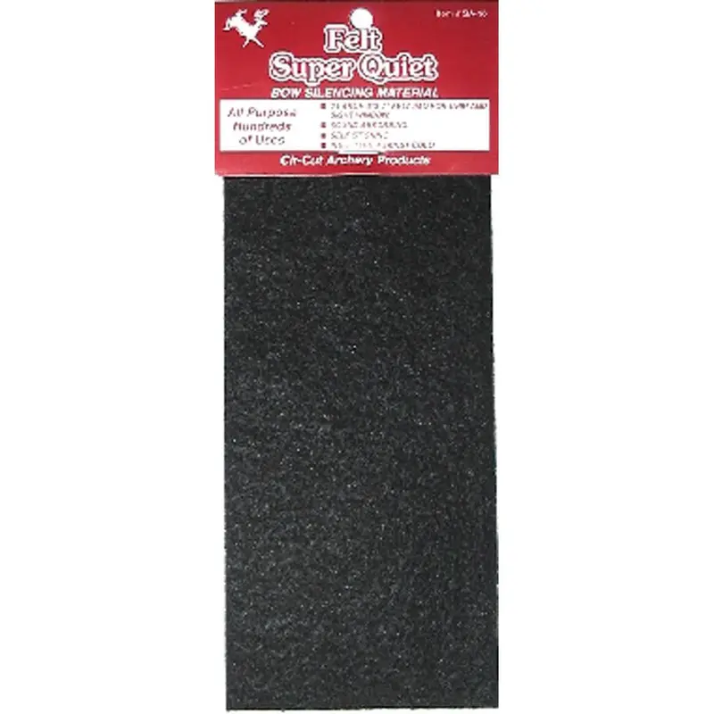 Super-Quiet Felt-Based Bow Silencing Material 1