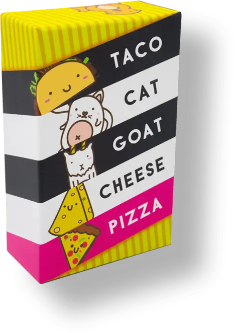 Taco Cat Goat Cheese Pizza Party Game 1