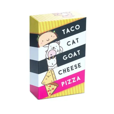 Taco Cat Goat Cheese Pizza Word & Action Game 1