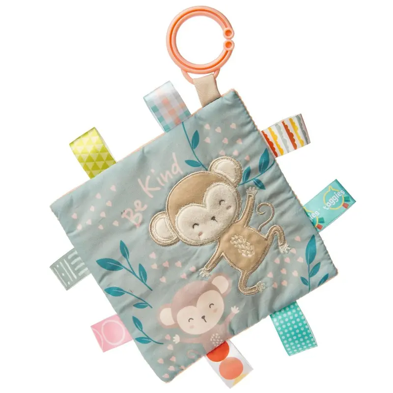 Taggies Crinkle Monkey: Tactile Toy With Crinkly Ears And Legs 1