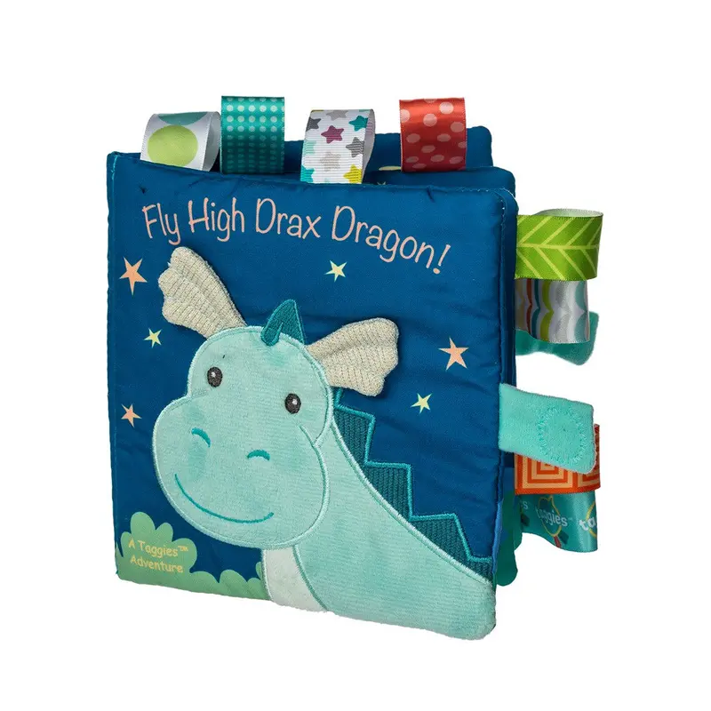 Taggies Drax Dragon Soft Book – Engaging Infant Storybook 1