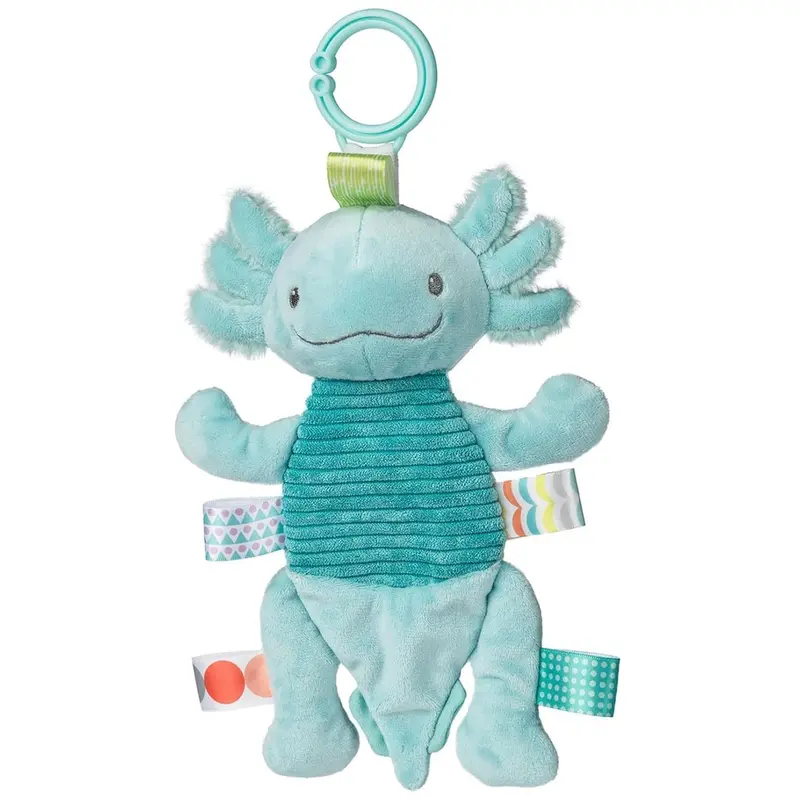 Taggies Fizzy Axolotl Crinkie – Tactile Sensory Toy For Babies 1