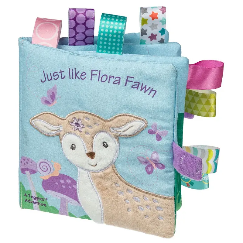 Taggies Flora Fawn Soft Book – Interactive Baby Cloth Book 1