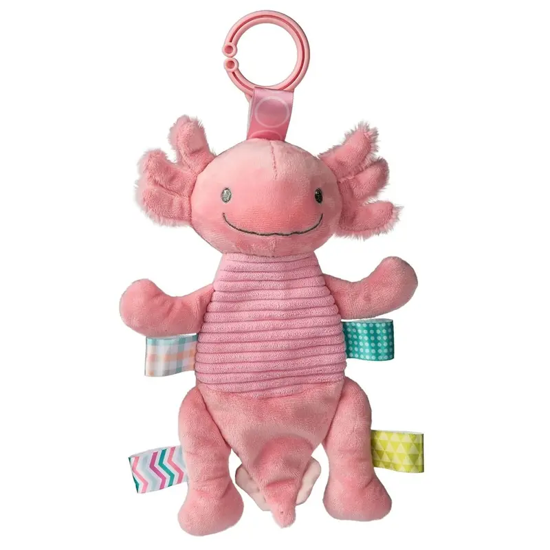 Taggies Lizzy Axolotl Crinkie – Crinkle-Sound Baby Toy 1