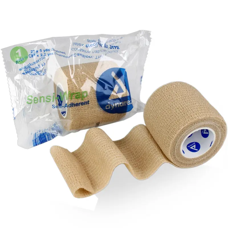 Tan Self-Adherent Sensi Wrap Bandage – 2-Inch By 5-Yard Roll 1