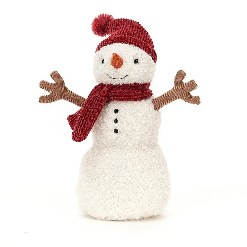 Teddy Snowman Plush Figure 1