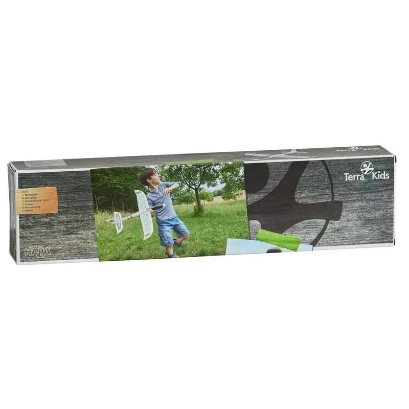 Terra Kids Airplane Glider – Eco-Friendly Balsa Wood Flight Kit 1