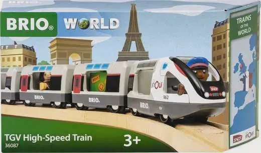 Tgv Inoui High-Speed Train Model – Realistic Railway Replica 1