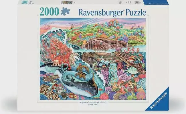 Thalassic Tale Oceanic Scene Puzzle (2000 Pieces) 1