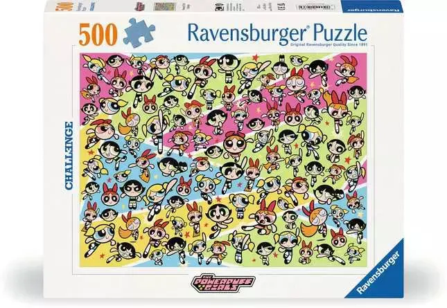 The Powerpuff Girls Challenge – 500-Piece Animated Puzzle 1