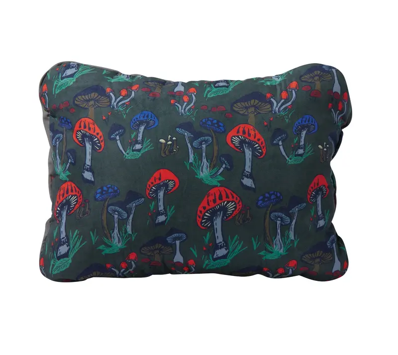 Therm-A-Rest Cinch Compressible Pillow – Regular Size, Funguy Print 1