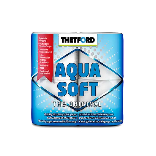 Thetford Aqua Soft Biodegradable Toilet Paper For Chemical Toilets 1