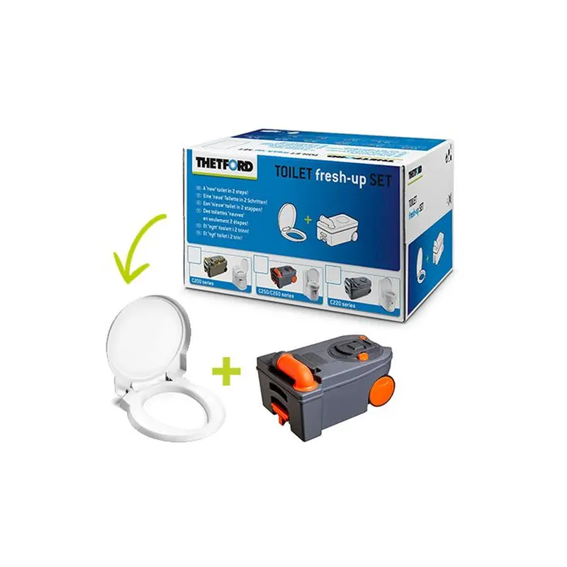 Thetford C250/C260 Fresh Up Maintenance Kit For Cassette Toilets 1