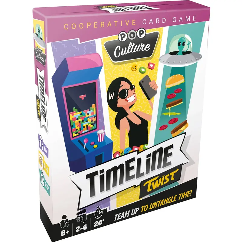 Timeline Twist: Pop Culture Edition – Trivia Card Game 1