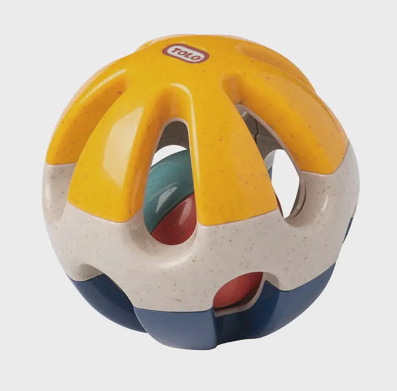 Tolo Roller Rattle – Textured Sensory Rolling Toy For Babies 1
