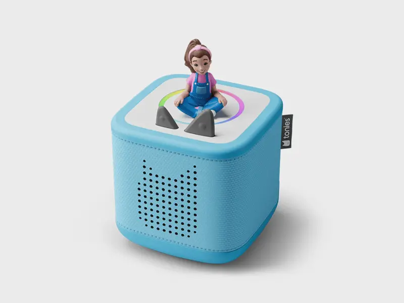 Toniebox 2 Starter Kit – Sky Blue Featuring Ms. Rachel Audio Content 1