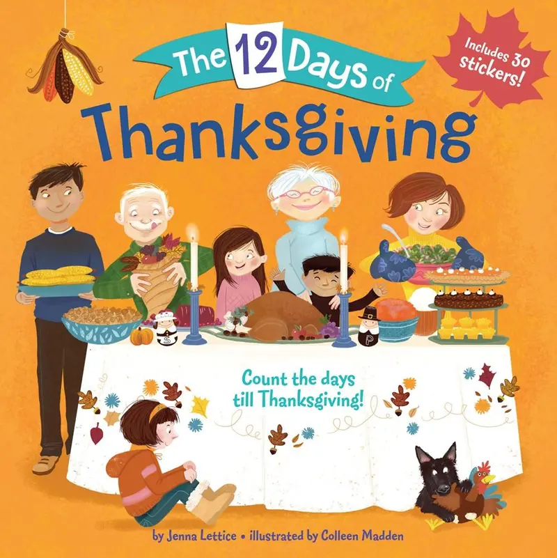 Twelve Days Of Thanksgiving Activity Book 1