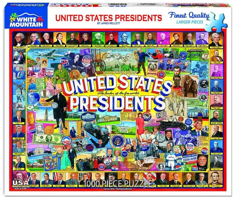 U.S. Presidents 1000-Piece Jigsaw Puzzle 1