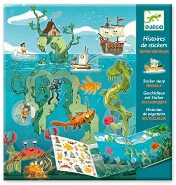 Under-The-Sea Sticker Storybook 1