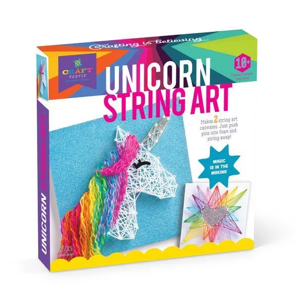 Unicorn String Art Craft Kit – Diy Wall Decor Project 1