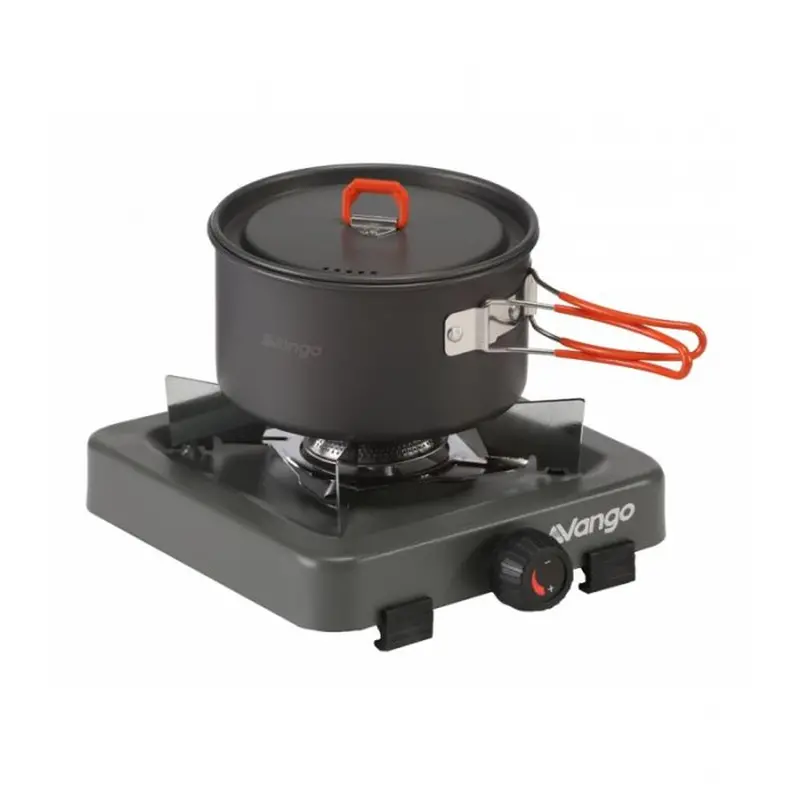 Vango Blaze Single-Burner Gas Stove – Compact Camping Cooker With Piezo Ignition 1