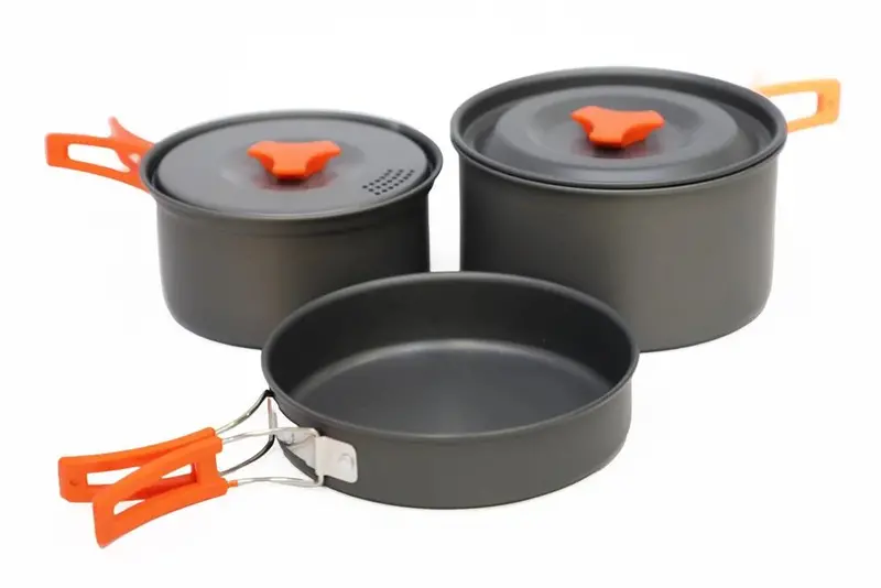 Vango Hard-Anodised 2-Person Cookware Set 1