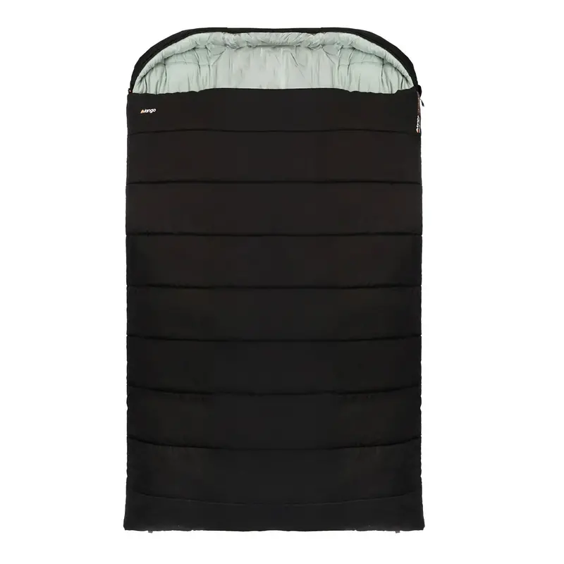 Vango Stellar Double Sleeping Bag – Black, Comfort Rated 1