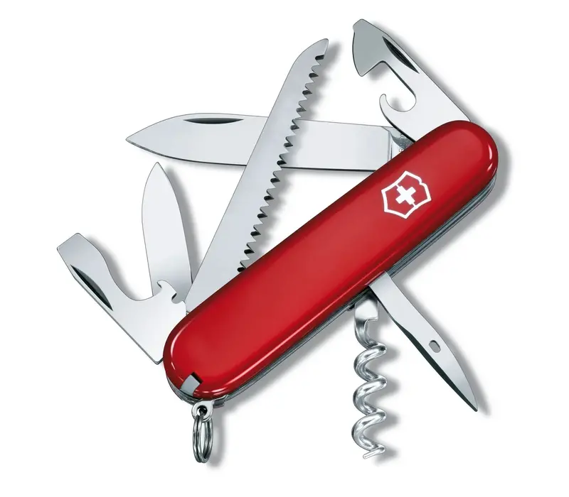 Victorinox Camper Red Swiss Army Knife – Classic Outdoor Multi-Tool 1