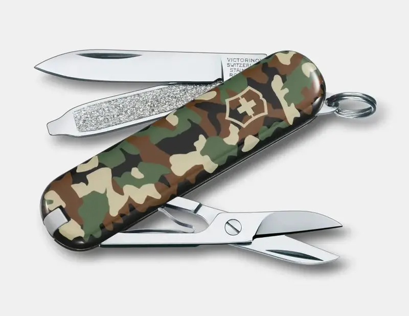 Victorinox Classic Sd Swiss Army Knife – Camo Design 1