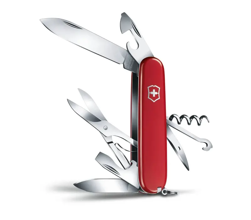 Victorinox Climber Red Swiss Army Knife – Rugged All-Terrain Utility Tool 1