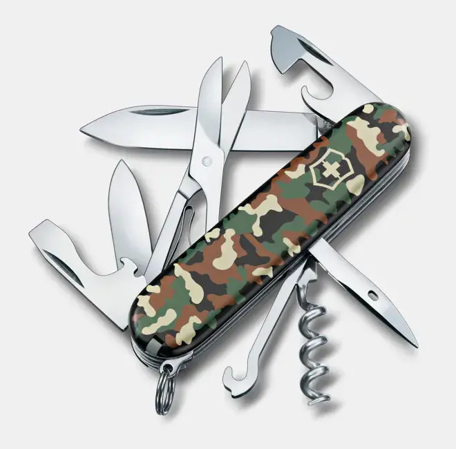 Victorinox Climber Swiss Army Knife – Camouflage Finish 1