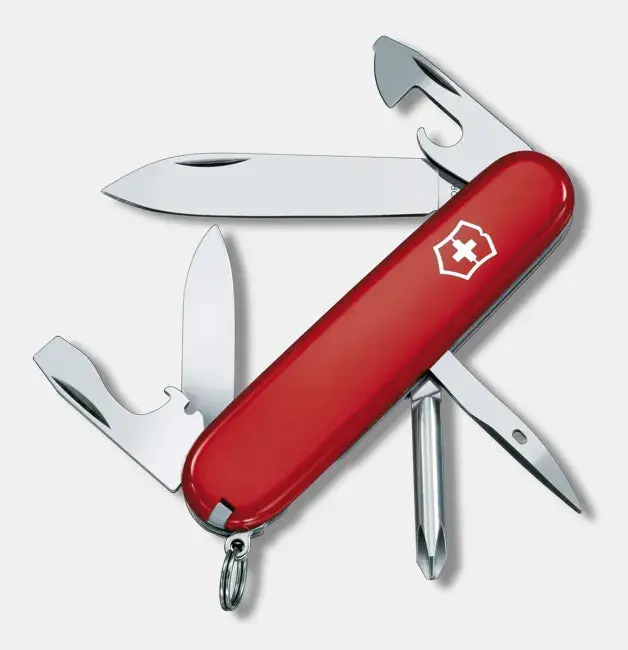 Victorinox Tinker Swiss Army Knife – Classic Red Scale 1