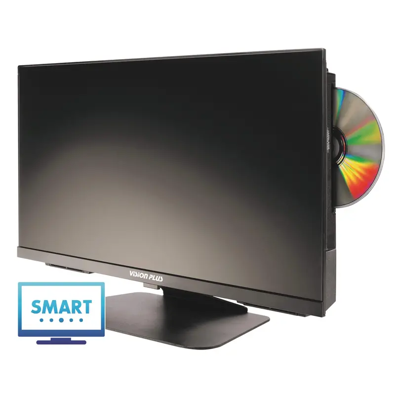 Vision Plus 19-Inch Hd Smart Tv Featuring Integrated Dvd Playback 1