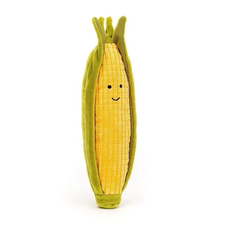 Vivacious Veg Sweet Corn Stuffed Animal 1