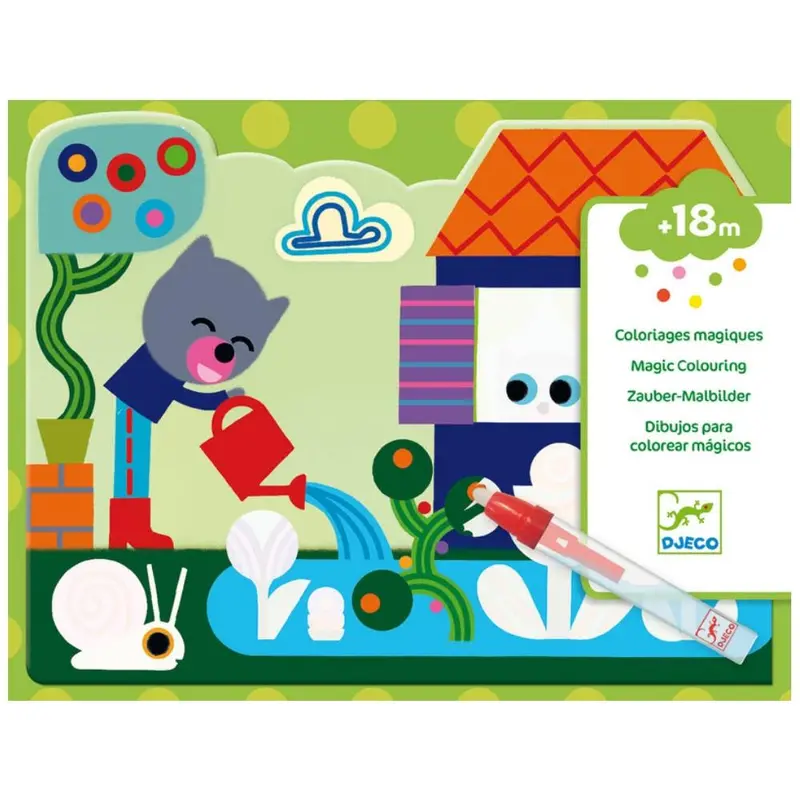 Water-Reveal Hidden Garden Painting Set 1