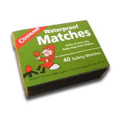 Waterproof Safety Matches – 40-Count Weather-Resistant Box 1