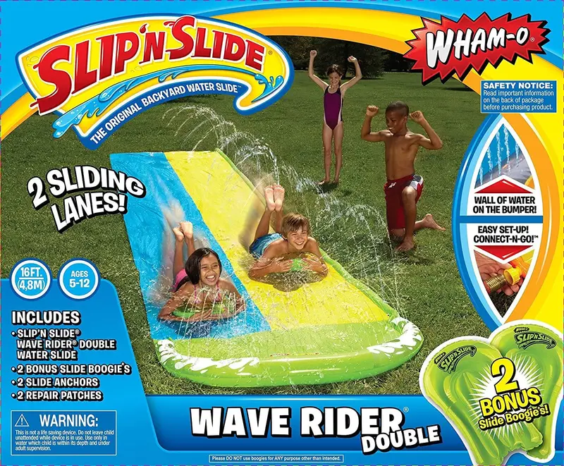 Wave Ride Double-Slide Water Play Set 1