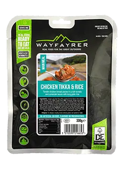 Wayfayrer Chicken Tikka & Rice Freeze-Dried Camping Meal 1