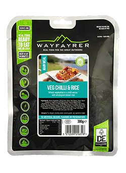 Wayfayrer Vegetable Chilli & Rice Ready Meal 1