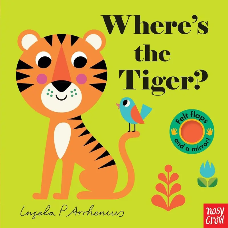 Where The Tiger Is: Lift-The-Flap Adventure Book 1