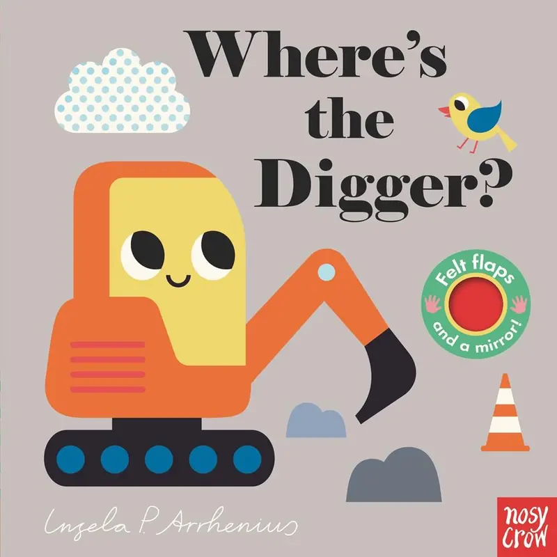 Where’S The Digger? A Preschool Search-And-Discover Book 1