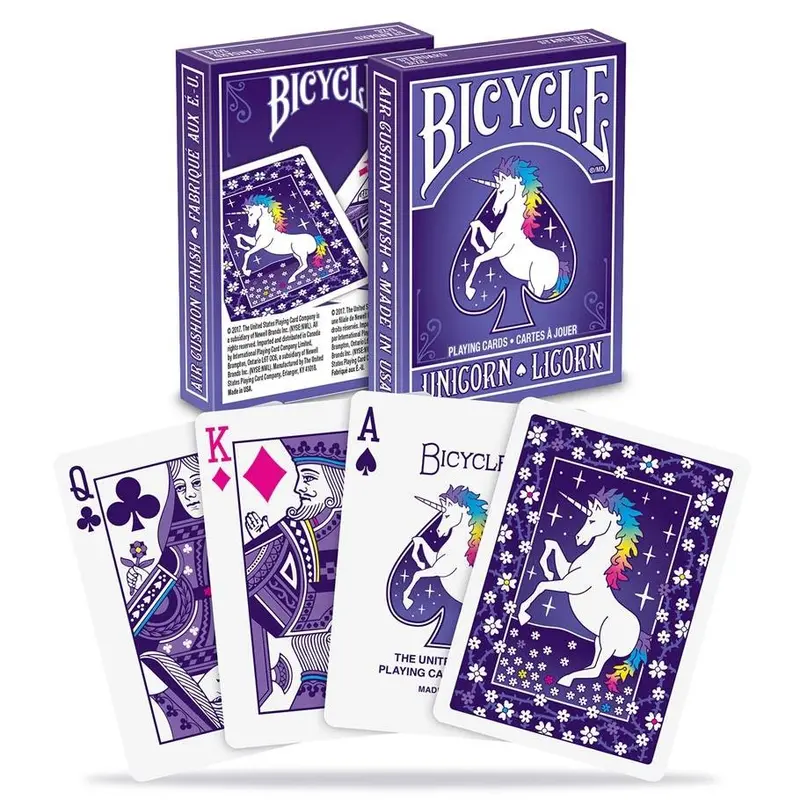 Whimsical Unicorn-Themed Playing Cards 1