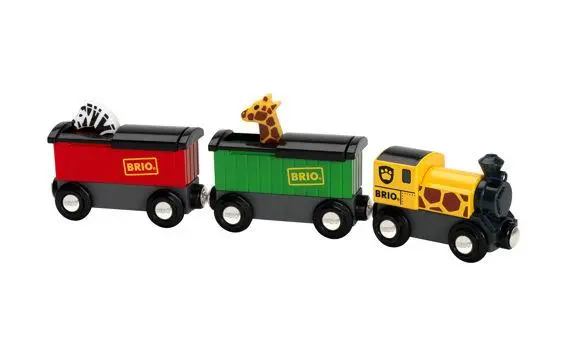 Wildlife-Themed Brio Railway Set: Safari Train Collection 1