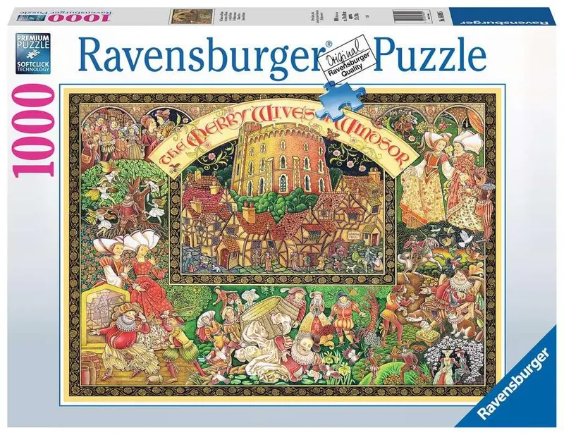 Windsor Wives Historical Jigsaw – 1,000-Piece Puzzle 1